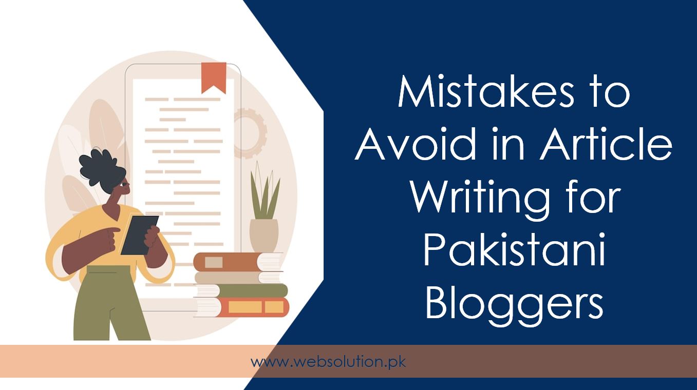 Mistakes to Avoid in Article Writing
