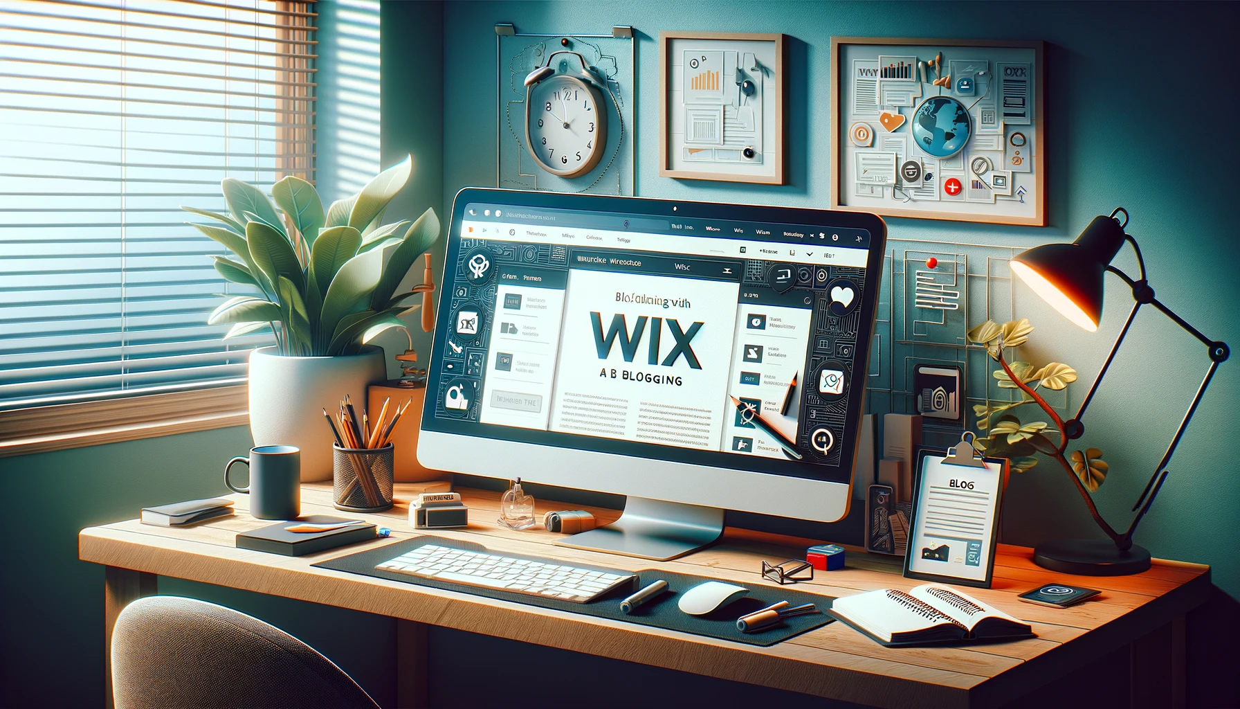 blogging with Wix Wix is Suitable for starting a blog, especially for beginners.